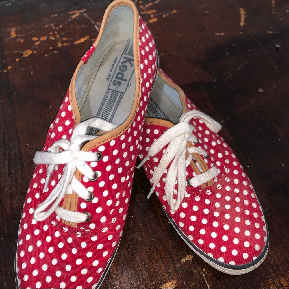 Red Polka Dot Keds